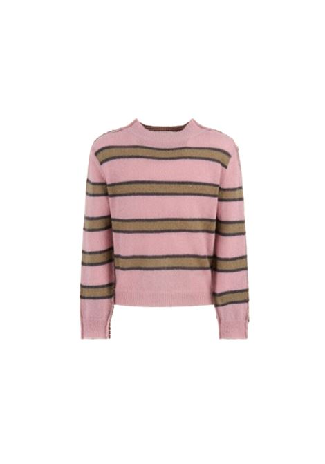 maglione mohair uomo rosa MARNI | GCMG0204Q1 UFU193STC47